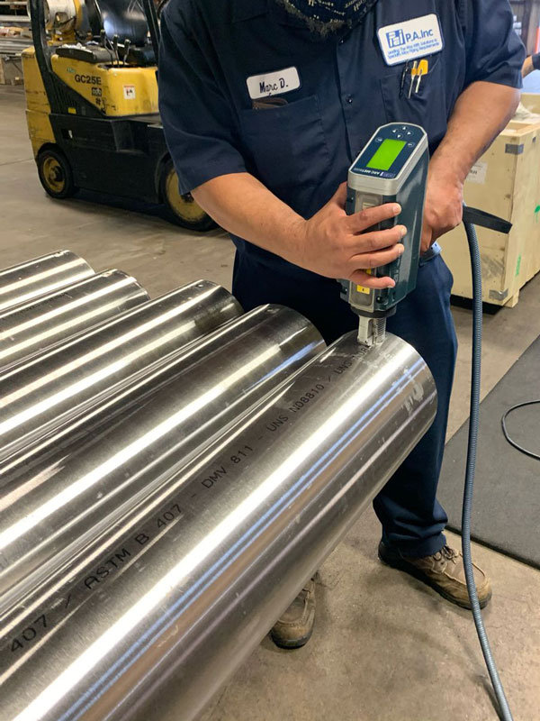 Entregando tuberías de aleación de alto contenido de níquel a todo México.